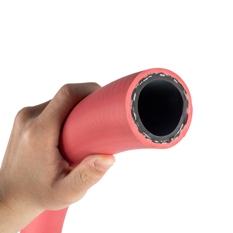 লাল রঙ W.P 300PSI 1 1/4 ইঞ্চি Epdm রাবার পায়ের পাতার মোজাবিশেষ বায়ু এবং জল বহুমুখী সাধারণ উদ্দেশ্য