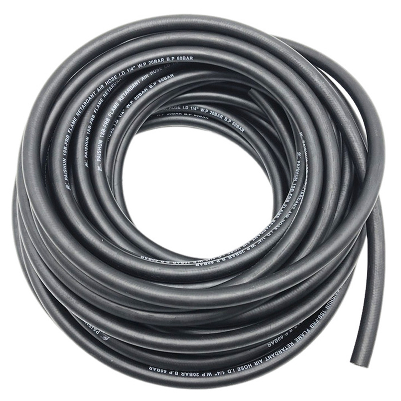 3/8'' অগ্নি প্রতিরোধী শ্বাস বায়ু EPDM রাবার পায়ের পাতার মোজাবিশেষ 300psi মানুষের শ্বাস জন্য