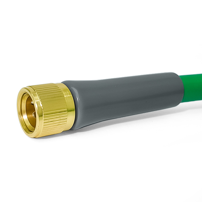 Heavy Duty Hybrid Short Garden Hose, Lead in Water Hose 5/8-Inch by 10-Feet 150 PSI, Kink Resistant, All-Weather Flexible with 3/4