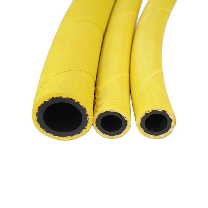 Industrial Multipurpose Rubber Hose for Mining Equipment with Oil Resistant Nitrile Tube and High Tensile Textile Reinforcement